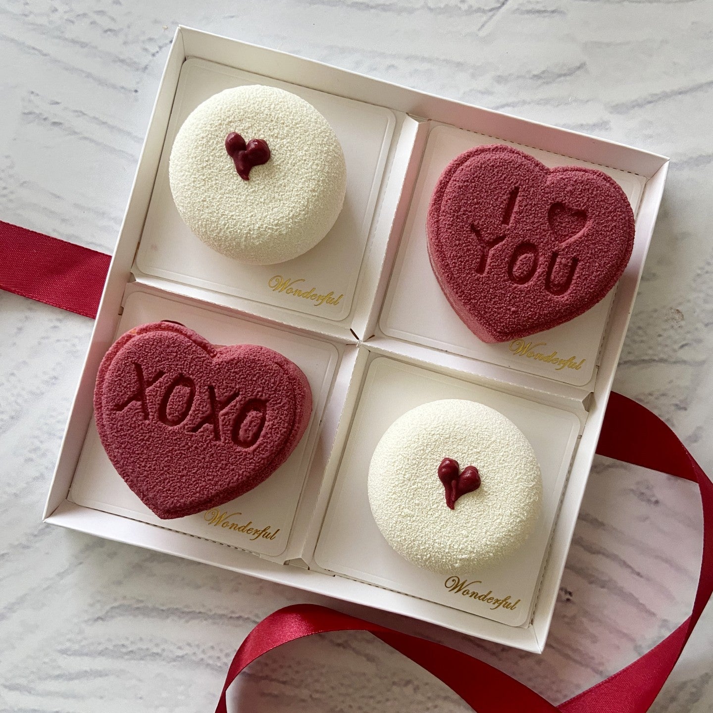 Valentines Day Velvet Cakes