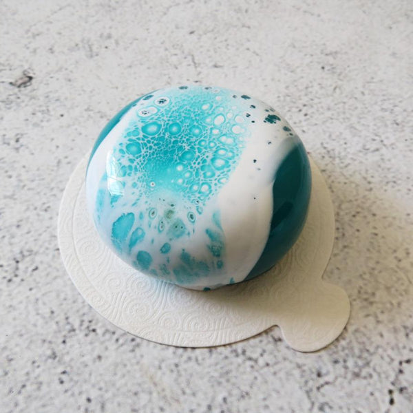 Mini Ocean Mirror Glaze Cake